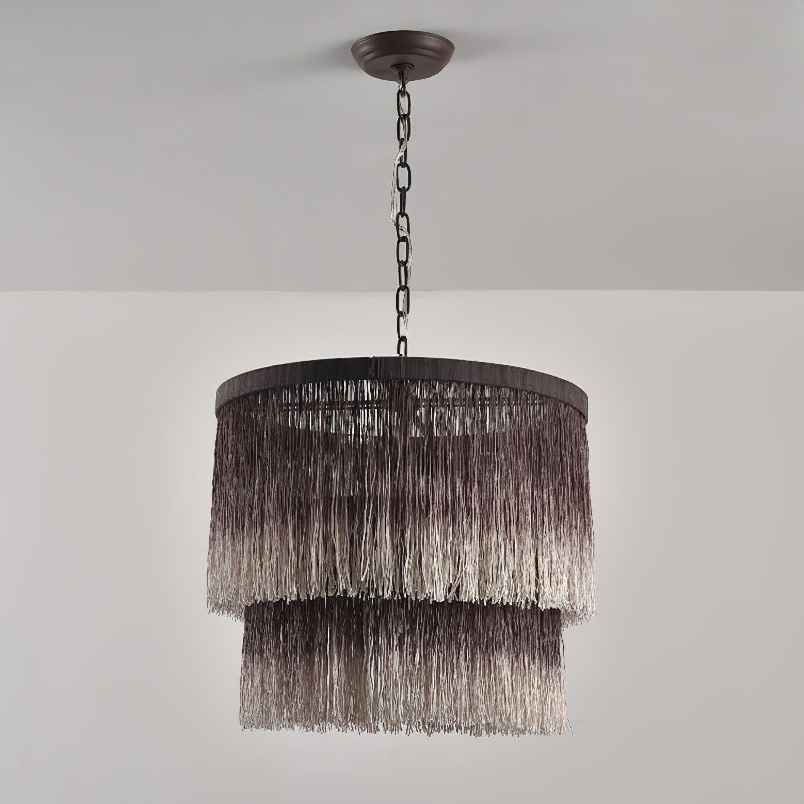 Tassel Style Round Chandelier