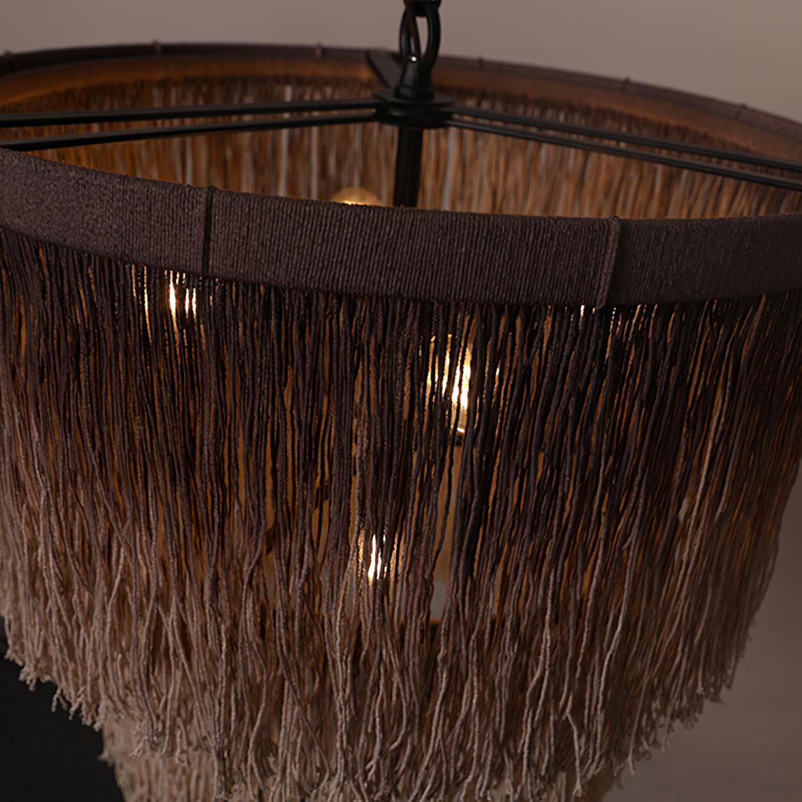Tassel Style Round Chandelier