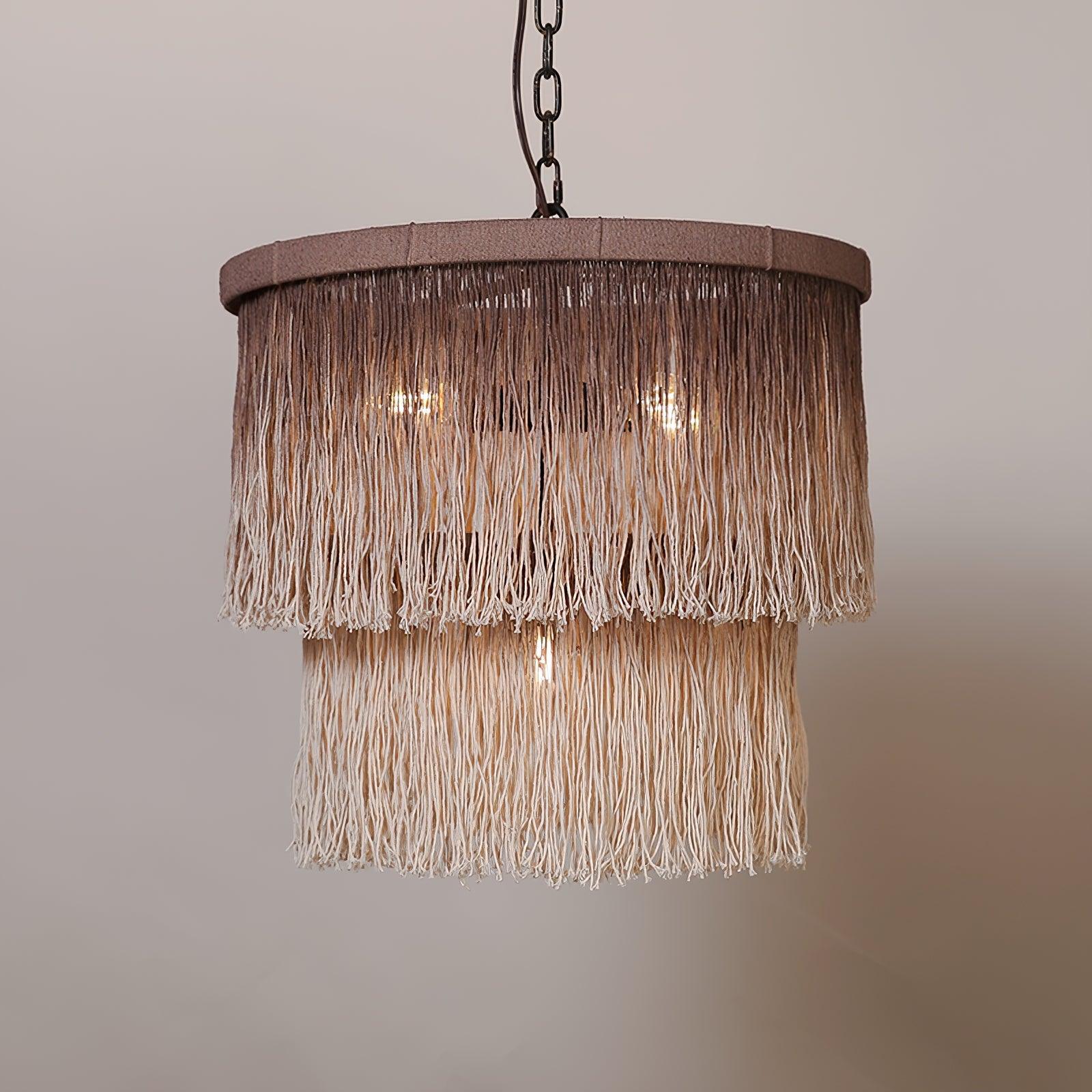 Tassel Style Round Chandelier