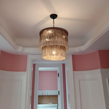 Tassel Style Round Chandelier